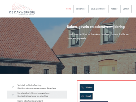 De Dakwerkerij homepage